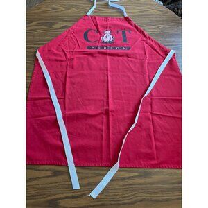 Attitude Aprons by L.a. imprints cat person red apron OSFA